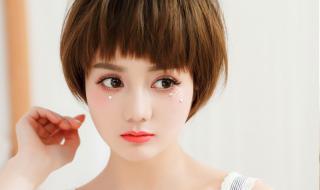 圆脸适合的短发型 圆脸适合的短发型