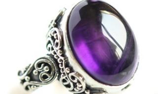 紫水晶戒指 紫水晶戒指