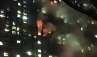 南京一小区发生火灾 南京一小区发生火灾